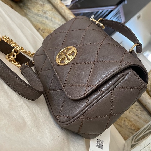 Tory Burch Robinson Chain Mini Crossbody Leather Bag - 20% Off